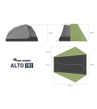 Палатка Sea to Summit Alto TR2 Tent