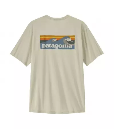 Тениска Patagonia Capilene Cool Daily Shirt - Boardshort Logo M's