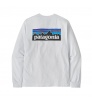 Blouse Patagonia Long-Sleeved P-6 Logo Responsibili-Tee M's